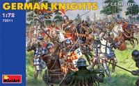 72011  фигуры  GERMAN KNIGHTS XV CENTURY  (1:72) 4820041100578
