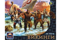 80018  фигуры  Викинги, набор из 8 фигур (65 мм) 2000000081571