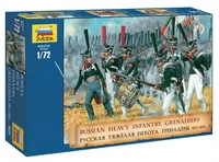 8020  фигуры  Русские гренадеры 1812 гг. (1:72) 4600327080202