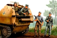 84402  фигуры  German SPG Crew  (1:35) 6939319244024