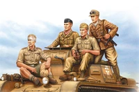 84409  фигуры  German Tropical Panzer Crew  (1:35) 6939319244093