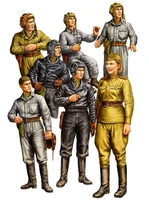 84411  фигуры  Russian Tank Crew  (1:35) 6939319244116