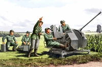 84412  фигуры  20mm Flak38 Figure Set  (1:35) 6939319244123