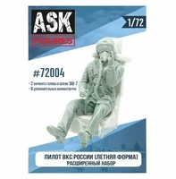 ASK72004  фигуры  Пилот ВКС России (летняя форма) расширенный набор  (1:72) 2000000182001