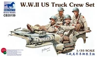 CB35159  фигуры  W.W.II US Truck Crew Set  (1:35) 4544032700256