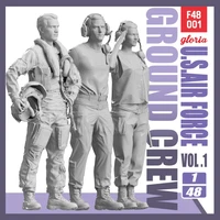 F48001  фигуры  USAF Ground Crew Vol.1  (1:48) 2000002156079