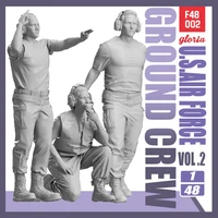 F48002  фигуры  USAF Ground Crew Vol.2  (1:48) 2000002156086