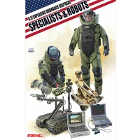 HS-003  фигуры  U.S. EXPLOSIVE ORDNANCE DISPOSAL SPECIALISTS &amp; ROBOTS  (1:35) 4897038550647
