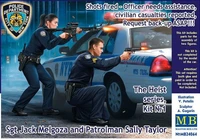 MB24064  фигуры  Sgt Jack Melgoza and Patrolman Sally Taylor  (1:24) 2000000100050