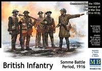 MB35146  фигуры  Британская пехота, Битва на Сомме WWI  (1:35) 2000000067926