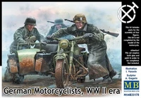 MB35178  фигуры  Немецкие мотоциклисты WWII  (1:35) 2000000067889