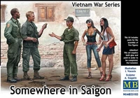 MB35185  фигуры  Somewhere in Saigon, Vietnam War Series  (1:35) 2000000083322