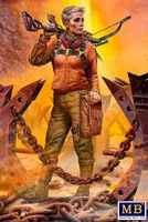 MB35214  фигуры Pоst-apocalyptic fiction. Desert Battle Series. Skull Clan – Long-distance raid. Kit 2000000165424