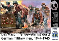 MB35218  фигуры  Немецкие военнослужащие, 1944-1945. Пулемет там!  (1:35) 4820113082382