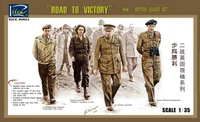 RV35023  фигуры  Road to victory (WWII British leader set)  (1:35) 6953391900012