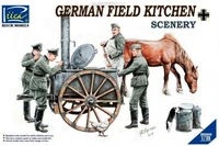 RV35045  техника и вооружение  German Field Kitchen Scenery  (1:35) 6953391900562