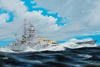 03714  флот  German Gneisenau Battleship  (1:200) 9580208037141