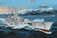 03715  флот  German Scharnhorst Battleship  (1:200) 9580208037158
