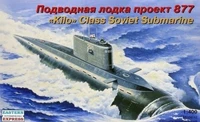 40007  флот  Подводная лодка проект 877 "Kilo"  (1:400) 4620748780741
