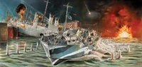 5619  флот  Vosper MTB 74 St. Nazaire Raid (1:35) 2000002096245