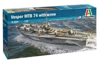 5624  флот  Vosper MTB 74 with crew  (1:35) 8001283056243