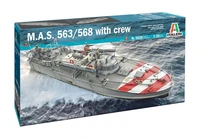 5626  флот  M.A.S. 563/568 with crew  (1:35) 8001283056267