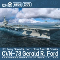 6501  флот  USS Gerald R. Ford CVN-78 Aircraft Carrier (Upgraded Version)  (1:700) 6974715830235