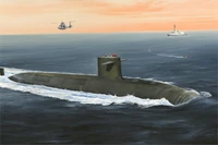 83519  флот  French Navy Le Triomphant SSBN  (1:350) 6939319235190