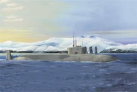 83520  флот  Russian Navy Project 955 Borei-Yuri Dolgoruky  (1:350) 6939319235206