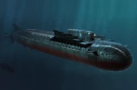 83521  флот  Russian Navy SSGN Oscar II Class Kursk  (1:350) 6939319235213