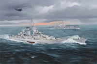 86515  флот  USS Hawaii CB-3  (1:350) 6939319265159