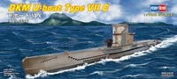 87009  флот  DKM U-boat Type VII C  (1:700) 6939319270082