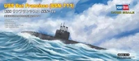 87015  флот  USS San Francisco (SSN-711)  (1:700) 6939319270153