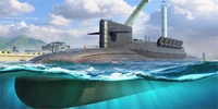 87024  флот  PLAN Type 094 Jin Class SSBN  (1:700) 6939319270245