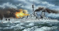S.003  флот  "Kronprinz" WWI German Battleship (1:350) 2000000012315