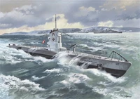 S.009  флот  U-Boat Type II B (1:144) 2000000009346