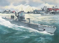 S.010  флот  Германская подводная лодка Typ II B (1:144) 2000000052243