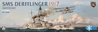 SP-7039  флот  SMS Derfflinger 1917 (Waterline with 3D printed FF-33E)  (1:700) 4897051422242
