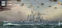 VF700920  флот  US Navy Light Cruiser USS Cleveland CL-55  (1:700) 4580702165987