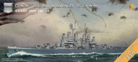 VF700920DX  флот  US Navy Light Cruiser USS Cleveland CL-55 (Deluxe Edition)  (1:700) 4580702166076
