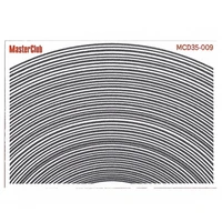 MCD35-009  декали  3D Decal medium radius welds  (1:35) 2000002192107
