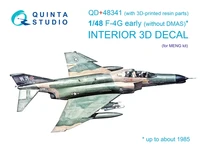 QD+48341  декали  3D Декаль интерьера кабины F-4G early (Meng) (с 3D-печатными деталями)  (1:48) 2000002137306