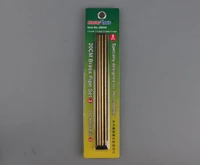 09944  дополнения из металла  Латунный профиль трубка 1,1*200, 1,2*200, 1,3*200, 1,4*200 9580208099446