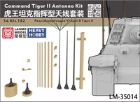 LM-35014  дополнения из металла  Command Tiger II antenna kit  (1:35) 2000002153801