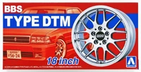 05242  дополнения из пластика  BBS TYPE DTM 18inch  (1:24) 4905083052426