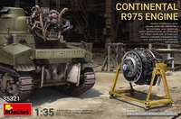35321  дополнения из пластика  CONTINENTAL R975 ENGINE  (1:35) 4820183312631