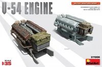 37006  дополнения из пластика  V-54 ENGINE  (1:35) 4820183311245
