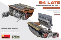 37066  дополнения из пластика  Танк-54 LATE TRANSMISSION SET  (1:35) 4820183313935