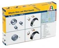 3870  дополнения к моделям  WHEELS RIMS and MUD GUARDS  (1:24) 2000002101529