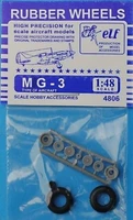 4806  дополнения из пластика  Rubber Wheels. Колеса на M&amp;G-3  (1:48) 2000000190099